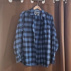 Blue flannel